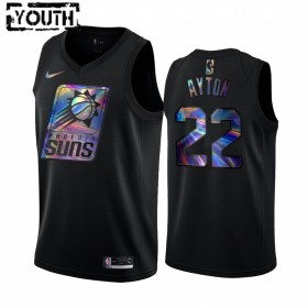 Maglia NBA Phoenix Suns Deandre Ayton 22 Iridescent HWC Collection Swingman - Bambino